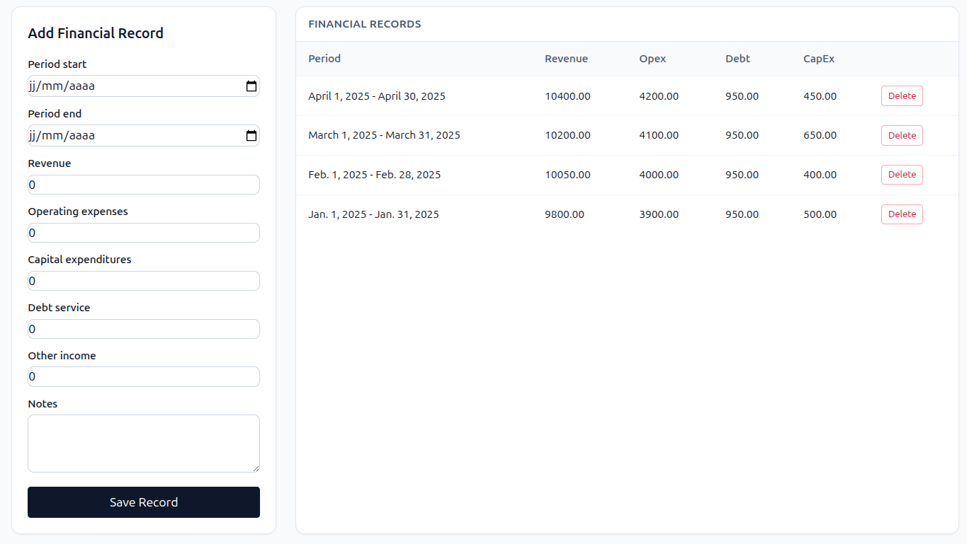 Portfolio Analytics Platform